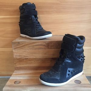 Reebok high heel sneaker